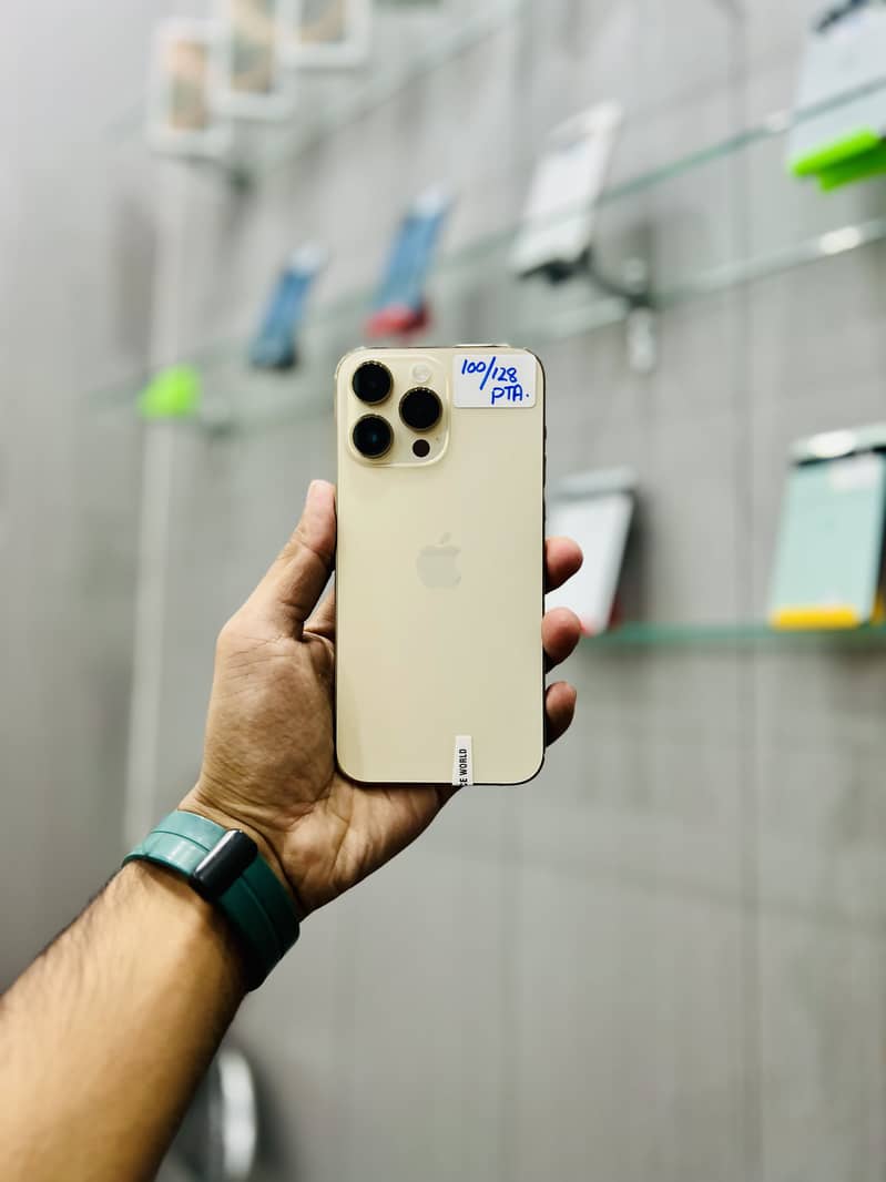 14 pro max 100 health 128 gb PTA Approved

                                                            alt=