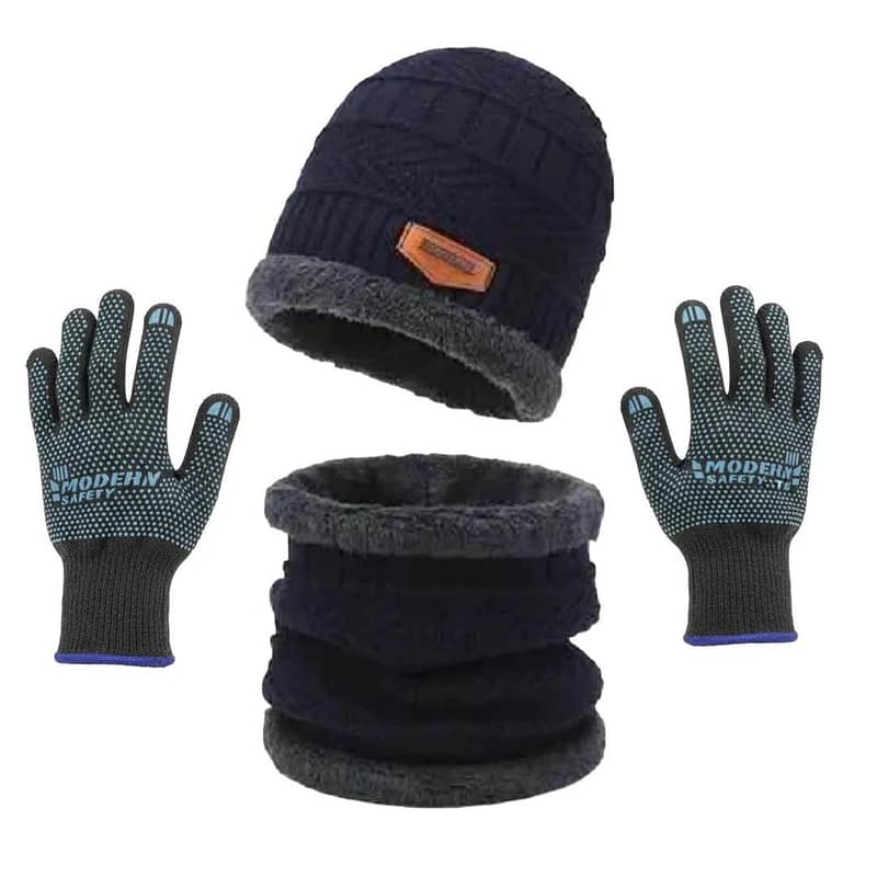 winter knitted beanie neck warmer and gloves sets

                                                            alt=