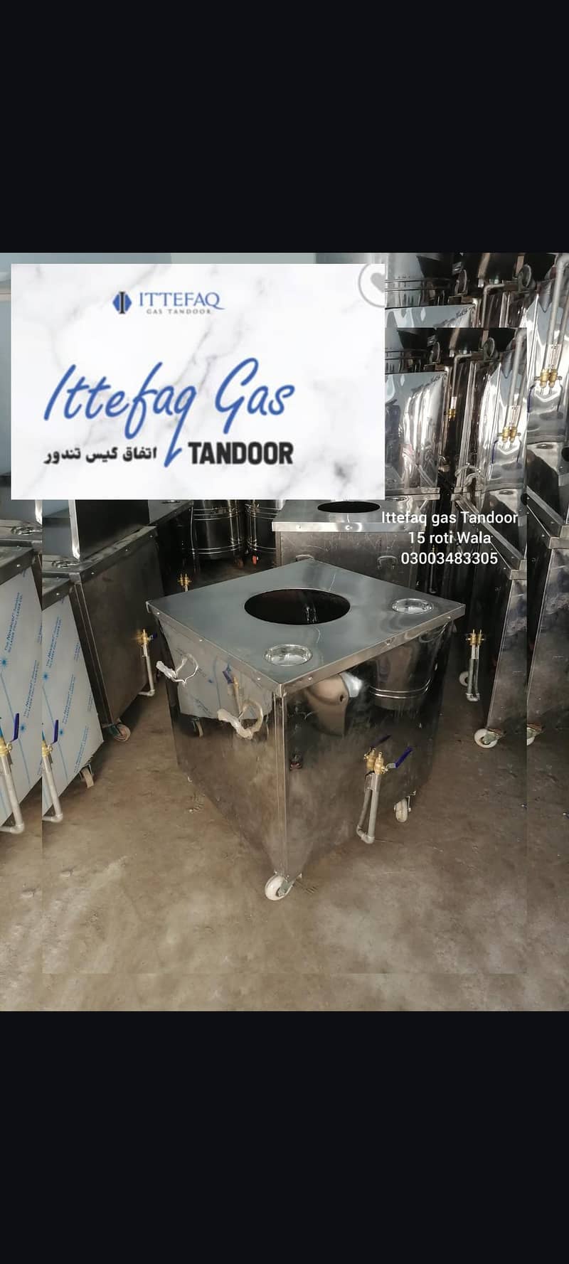 commercial tandoor/ live tandoor/steel Tandoor/portable tandoor/gas

                                                            alt=