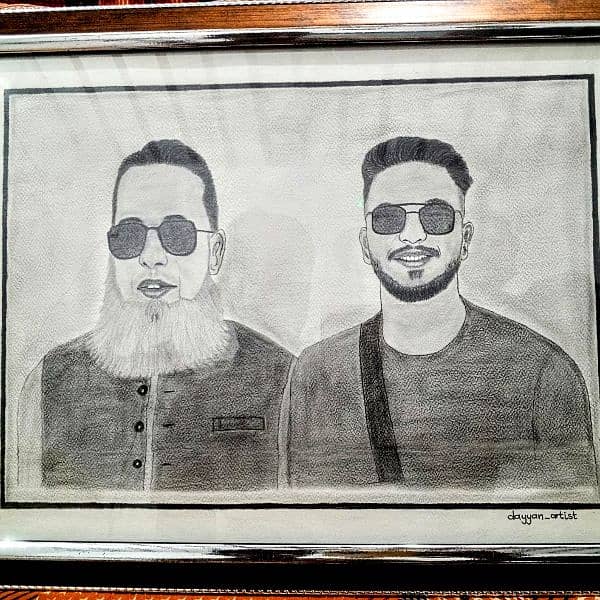 Handmade Pencil Sketch Portrait | Custom Artwork | Realistic Drawing

                                                            alt=