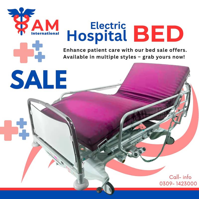 UK Improt electric bed Hospital bed Surgical bed Hospital bed-ICU bed

                                                            alt=