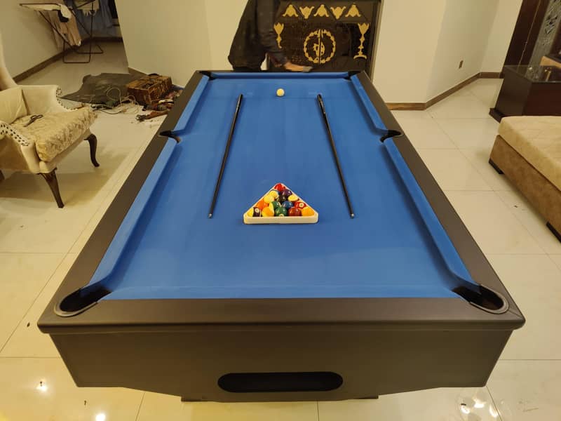 BILLIARD TABLE POOL TABLE SNOOKER TABLE TABLE TENNIS FOOSBALL CARROM

                                                            alt=