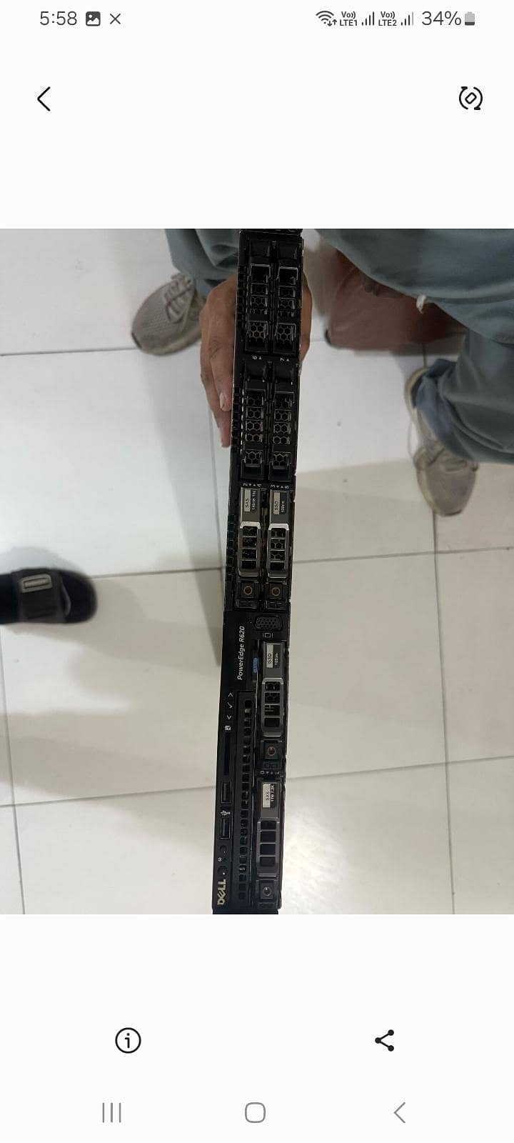 Dell PowerEdge R620 - Dual Xeon |64GB RAM| 4×1.2TB SAS |RAID |DUAL PSU

                                                            alt=