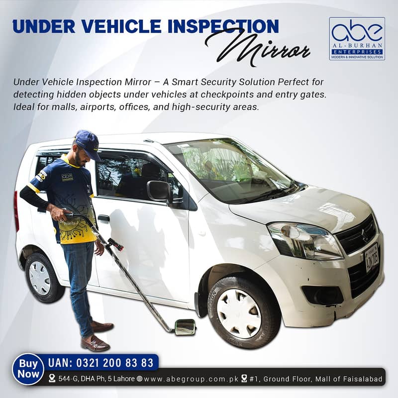 UNDER VEHICLE SAFETY INSPECTION MIRROR TELESCOPIC DETECTION MIRROR

                                                            alt=