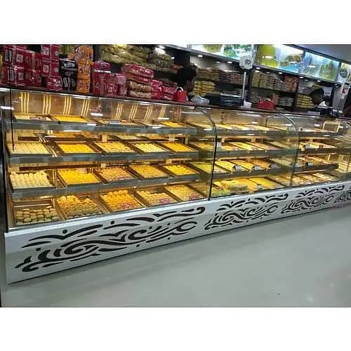 Bakery Counter display counter Glass Counter Show Case Heat Counters

                                                            alt=