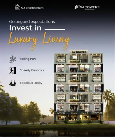 SA Tower Offers One Bed Luxury Apartment In Just 17 Lakh On Instalment Plan In Southern Phase 1 Bahria Orchard at SA TOWERS

                                                            alt=