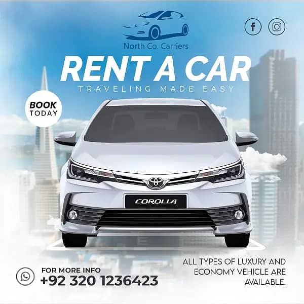 Rent A Car (North Co. Carriers)

                                                            alt=