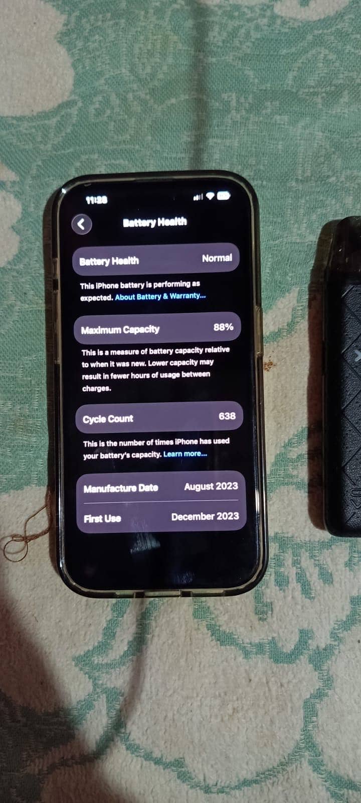 Iphone 15 Pro Black Titanium Dual PTA esim 128 GB 03007374171

                                                            alt=