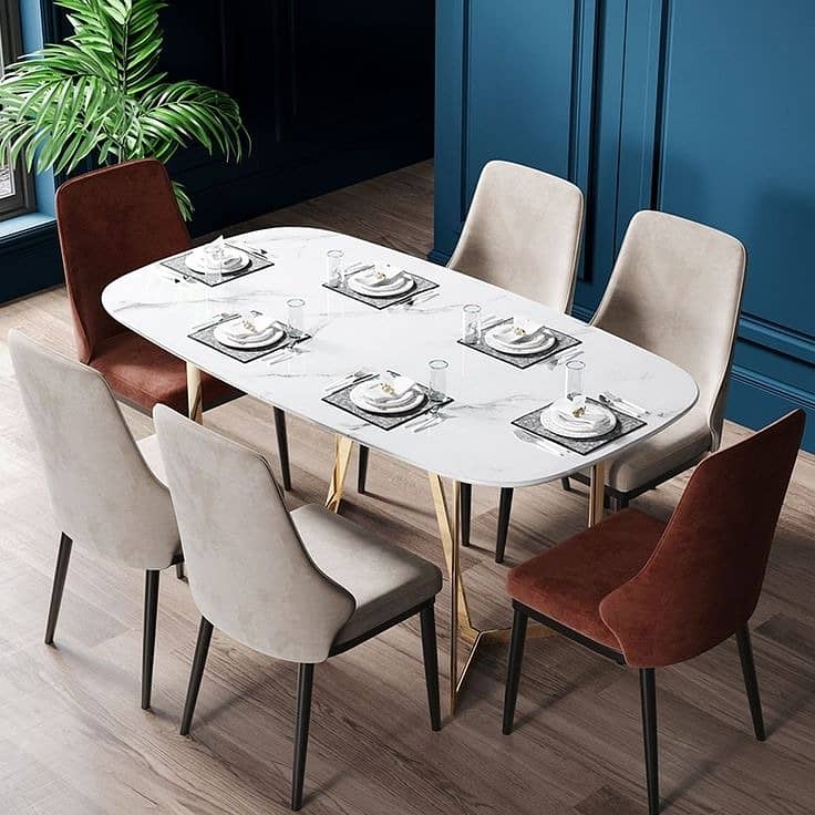 Dining Table - 6 Seater Dining Table - Dining Table With Dining Chair

                                                            alt=