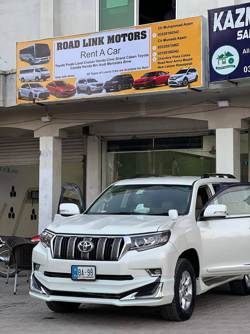 Prado, Land Cruiser, Revo, Mercedes, BMW available on Rent, Car Rental

                                                            alt=