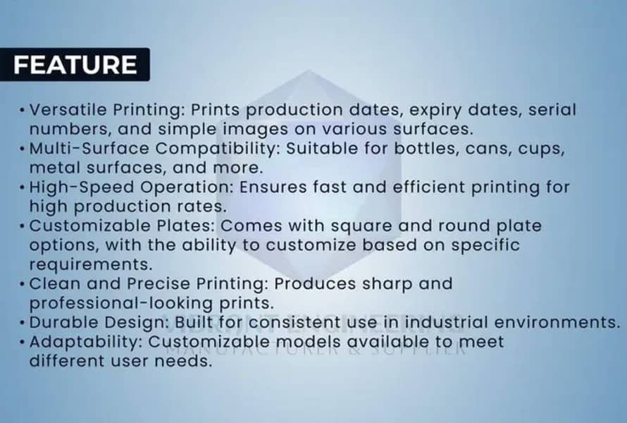 Pad Printer Machine | Logo Printing Machine | Expiry Date Batch Print

                                                            alt=