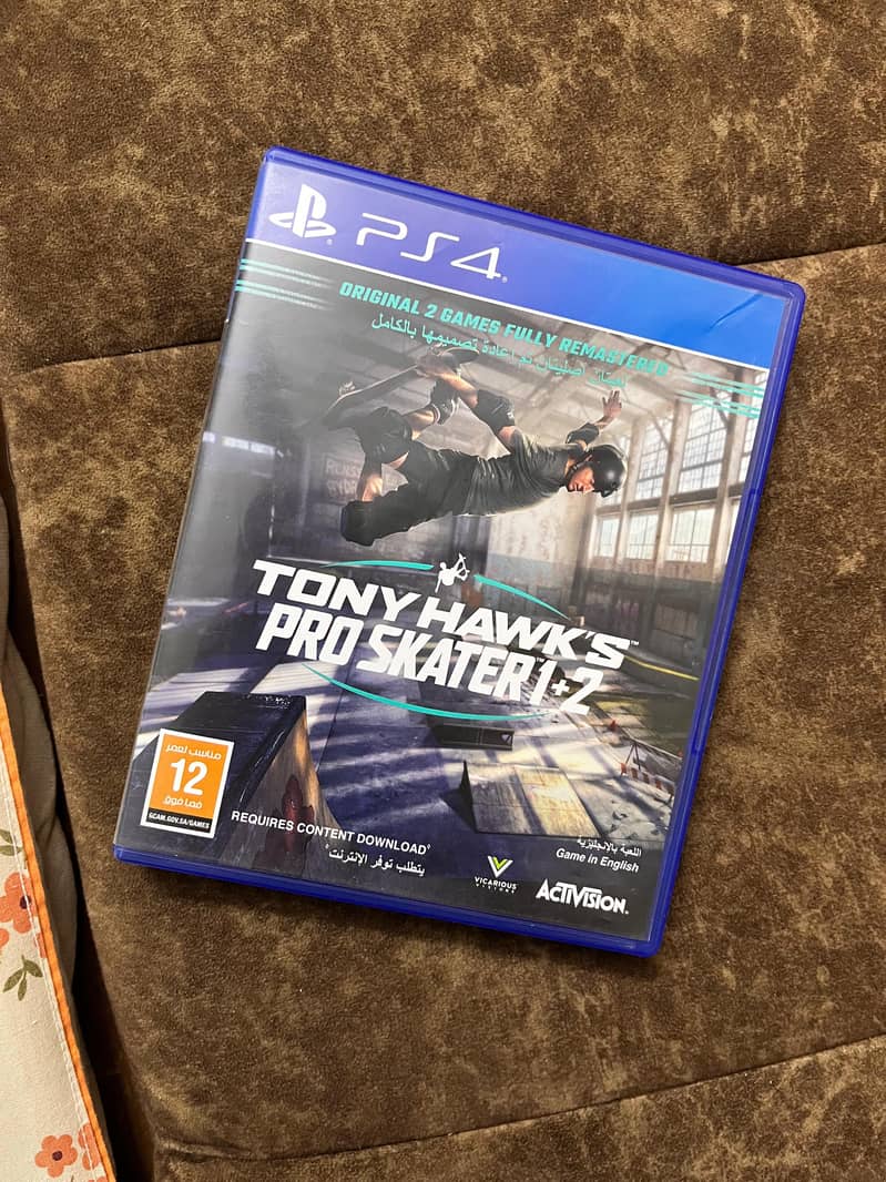 TONY HAWK PRO SKATER 1+2 PS4 PS5 Game

                                                            alt=