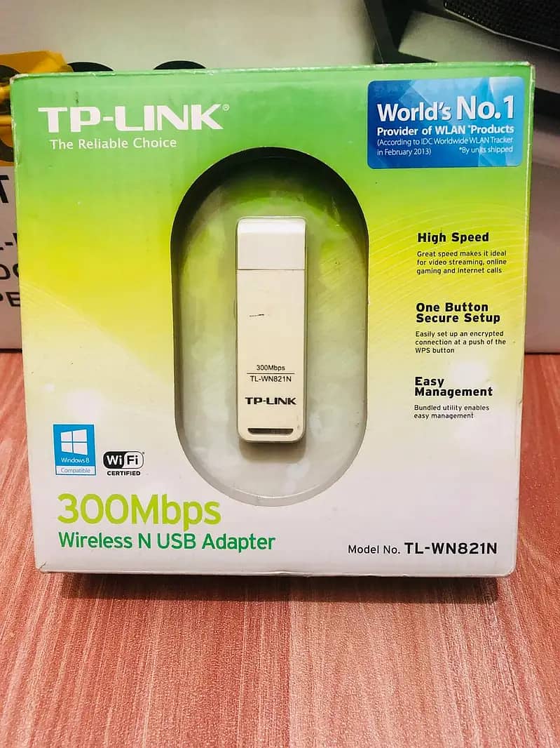 TP-Link | TL-WN821N - 300Mbps Wireless N USB Adapter

                                                            alt=