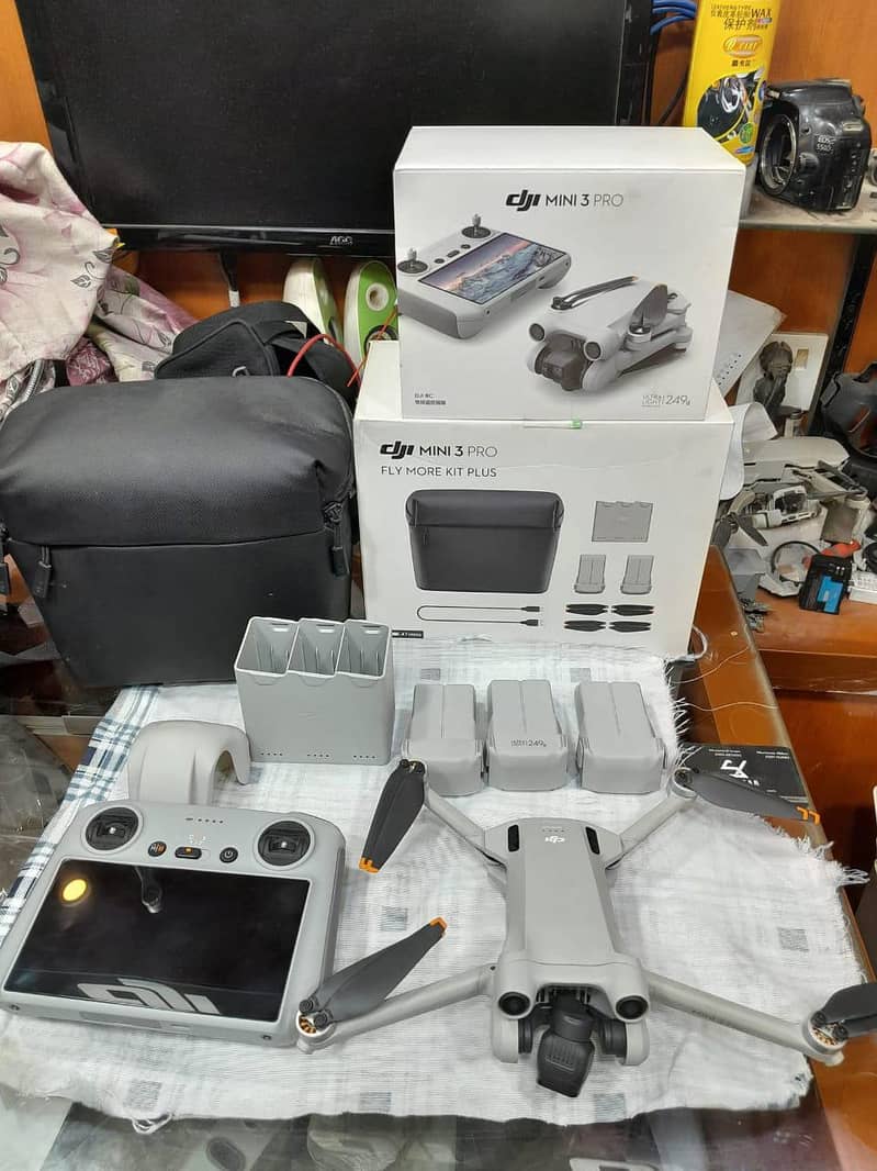 Drone DJI mini 3 pro brand new set

                                                            alt=