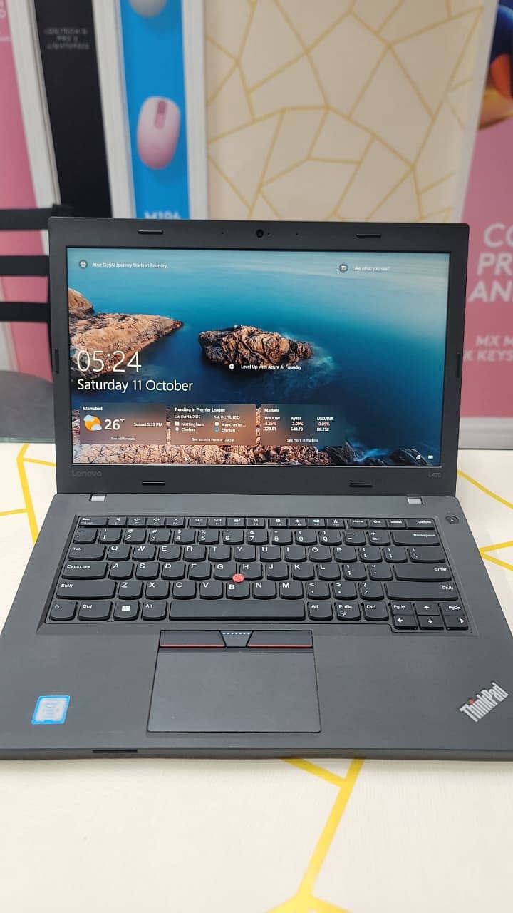 Lenovo ThinkPad L470 – Core i5 7th Gen | 8GB RAM | 256GB SSD

                                                            alt=