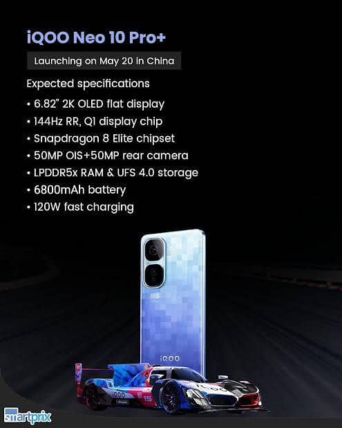 Vivo Iqoo Neo 10 pro plus, Snapdragon 8 elite, Boxpack, non pta

                                                            alt=