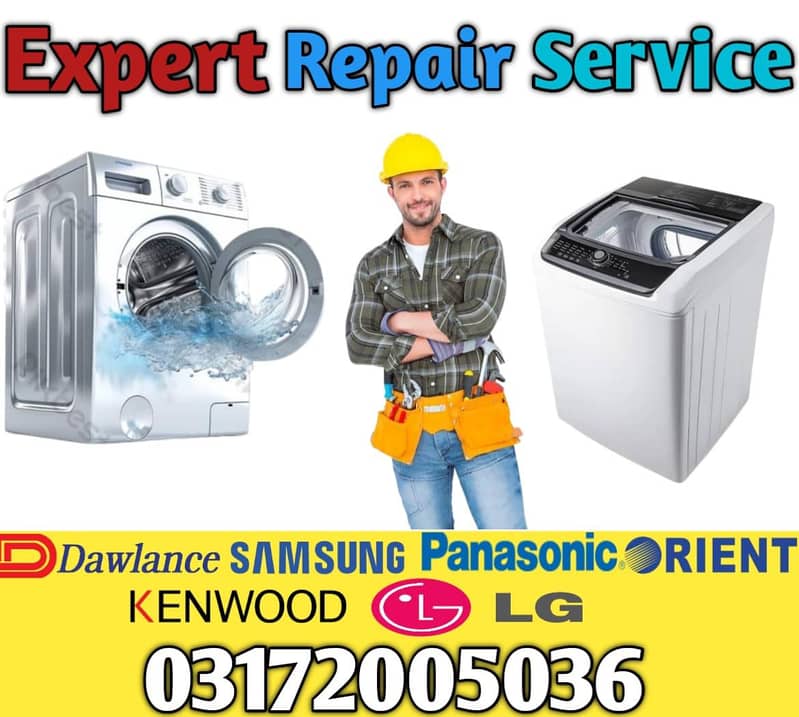 Expert Repair service All types automatic washing machine!

                                                            alt=