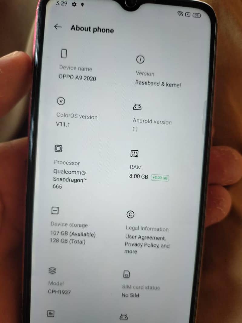 Oppo 8 / 128 excellent Bettery

                                                            alt=