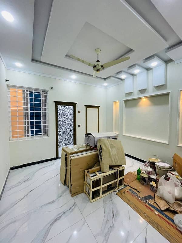 Ultra Luxury Designer House Outstanding 6 Marla Brand New Double STOREY House For Sale In Airport Housing Society Near Express Highway And Gulzar Guide

                                                            alt=