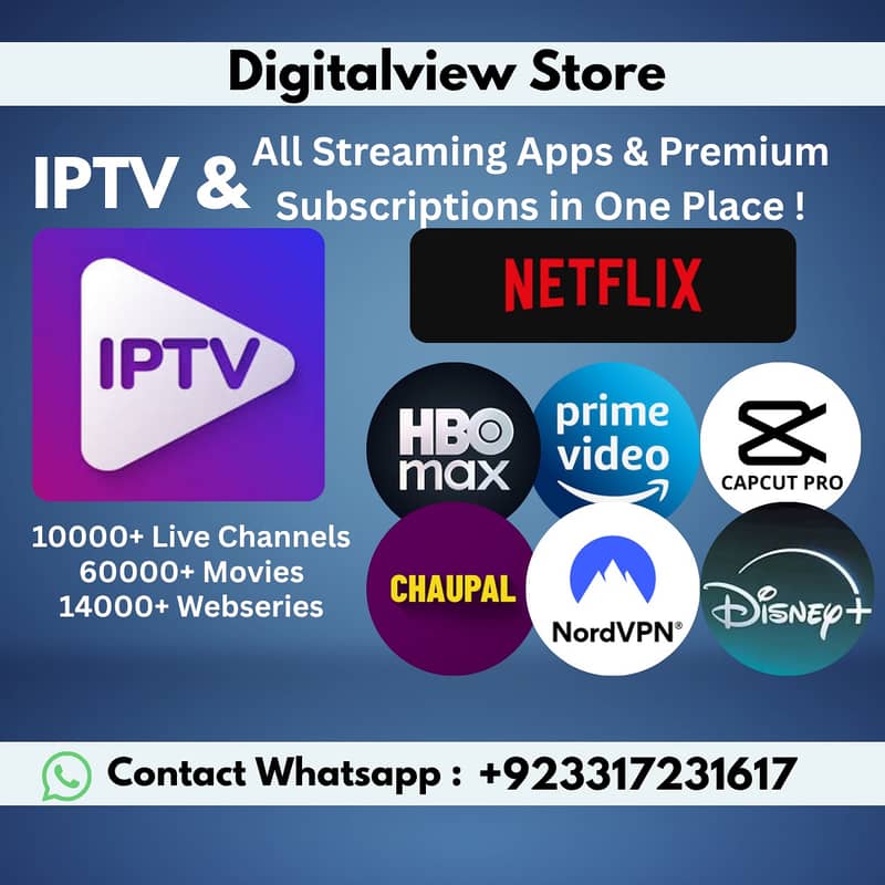 IPTV Affordable IPTV IPTV/IPTV Service High-Quality

                                                            alt=