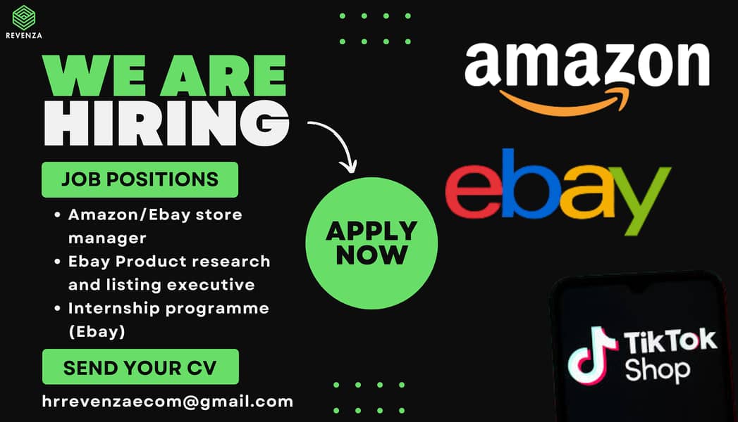 Amazon Ebay Store Manager Required || JObs in lahore

                                                            alt=