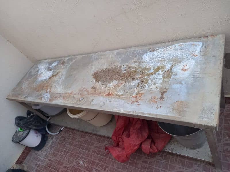 stainless steel preparation table

                                                            alt=