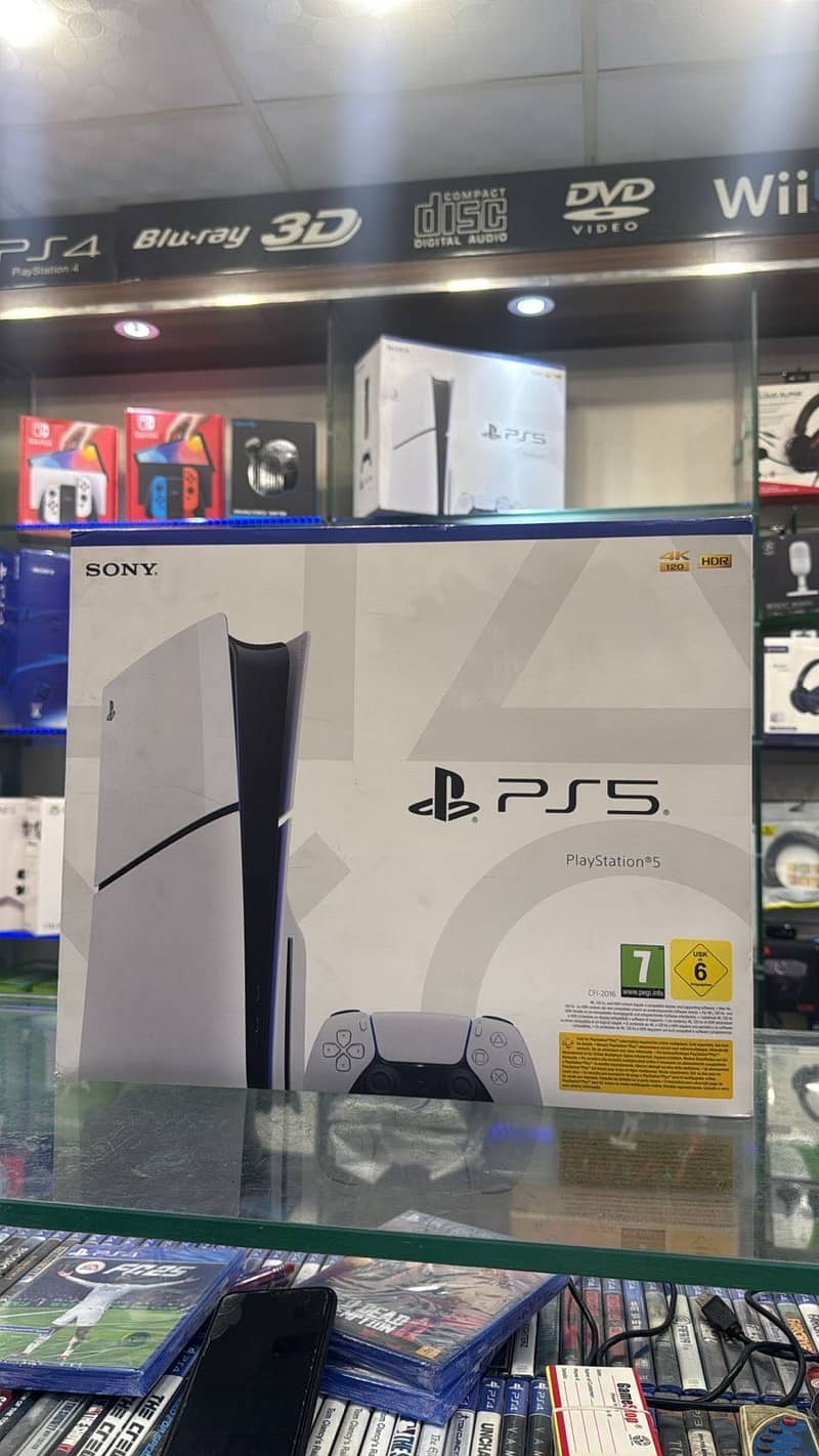 PlayStation 5 Slim Disc Edition | Original Sony PS5 | Controller

                                                            alt=