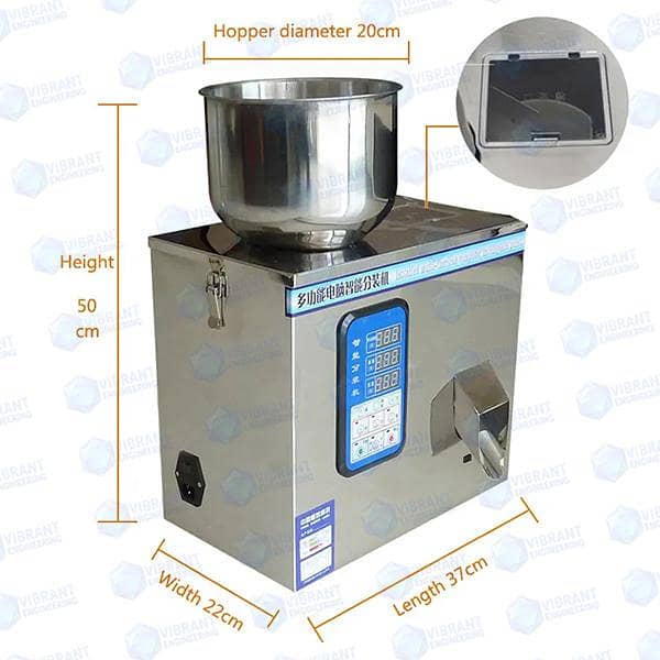 Granules Filling machine (1g to 500g)

                                                            alt=