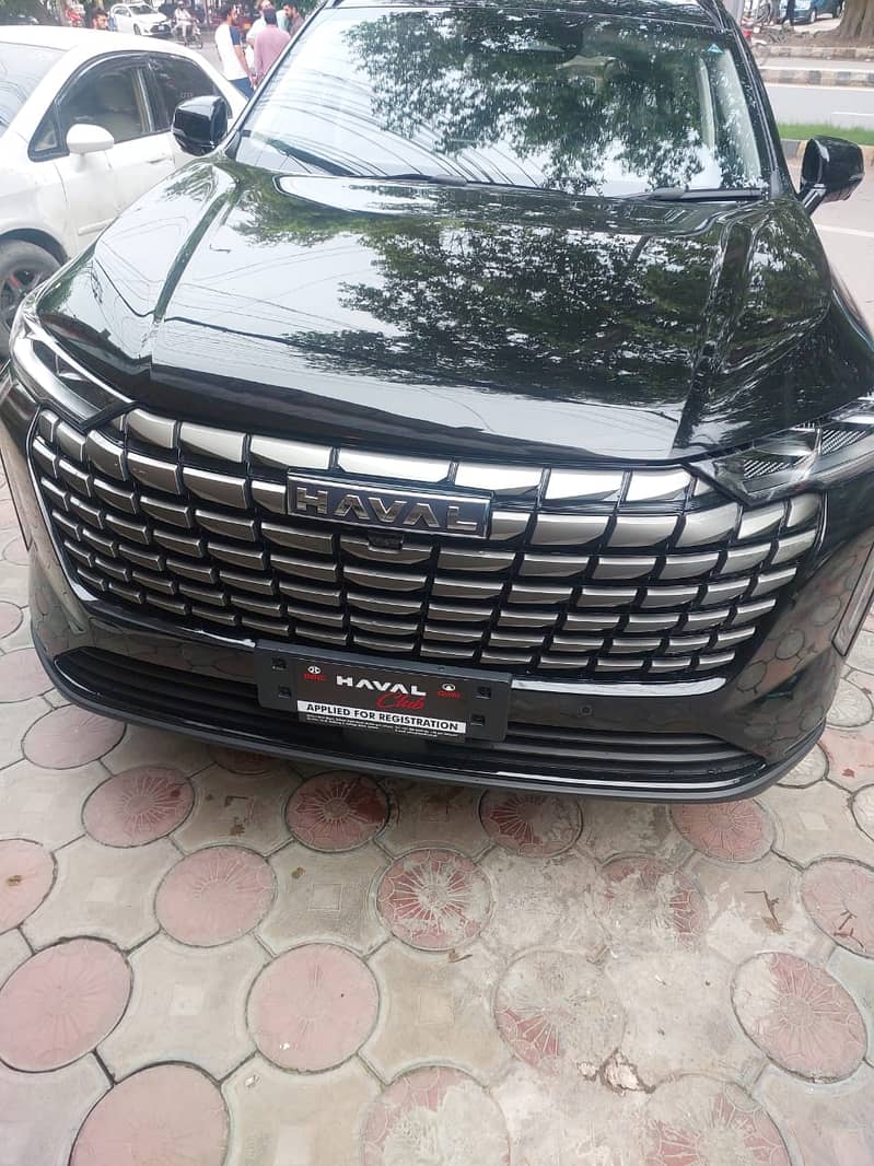 HAVAL H6 HEV 2025 Black with white Bank Leased

                                                            alt=