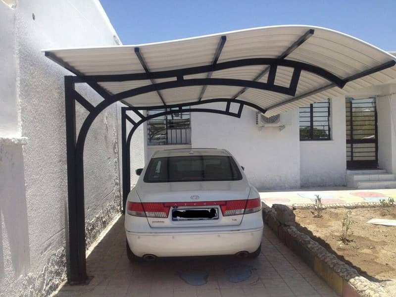 Padel court shade - Pole shade - Car roof - Awnings pvc shade - Porch

                                                            alt=