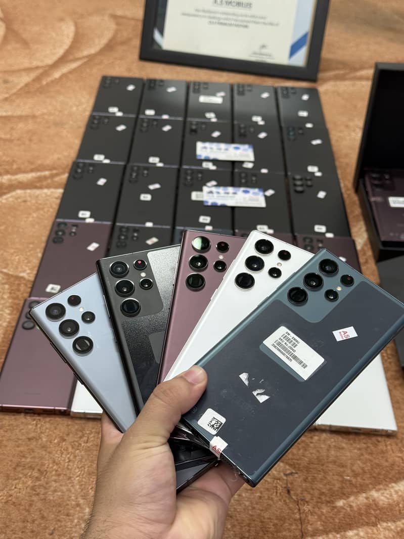 Samsung Galaxy S22 Ultra And S23 Ultra 8-128, 12-256, 12-512 PTA App

                                                            alt=