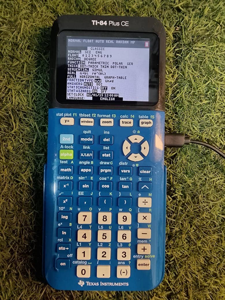 TEXAS INSTRUMENTS TI-84 PLUS CE COLOUR GRAPHING CALCULATOR

                                                            alt=