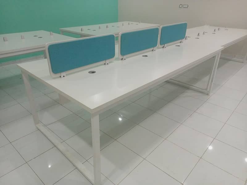 Workstation tables on custom order.

                                                            alt=
