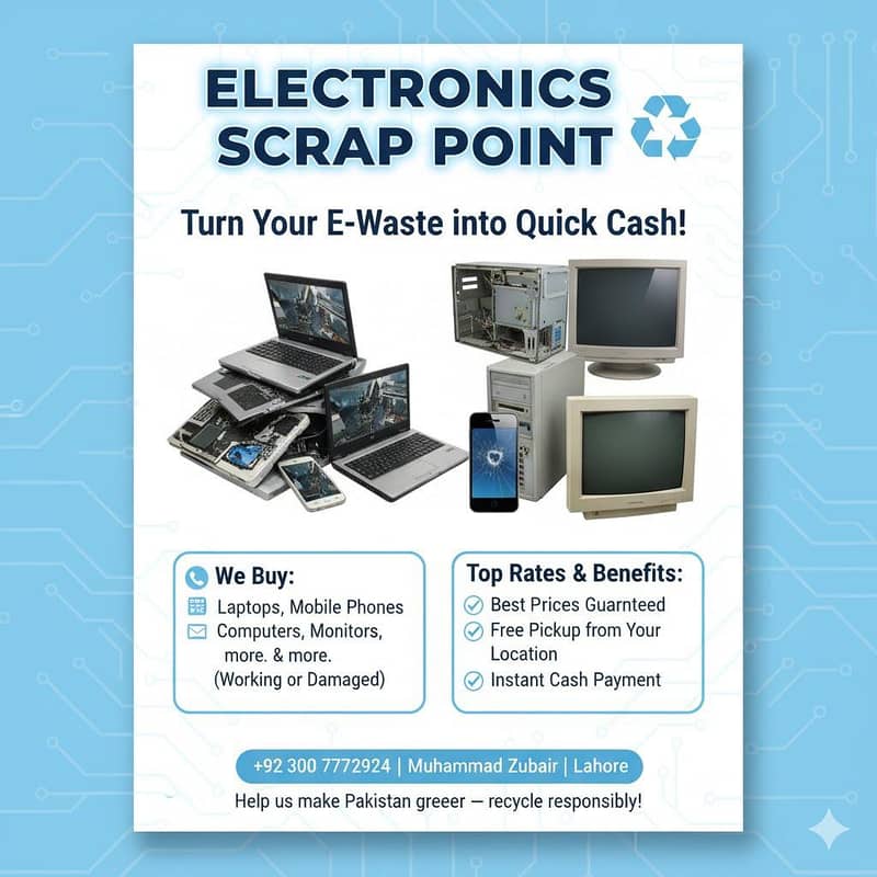 Scrap Computer Mobile and  Electronics items

                                                            alt=