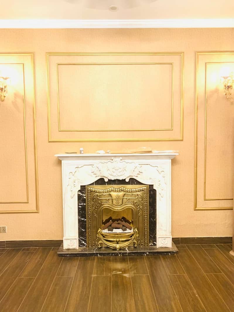 Custom Steel Brass Fireplace | Heavy Quality Design

                                                            alt=