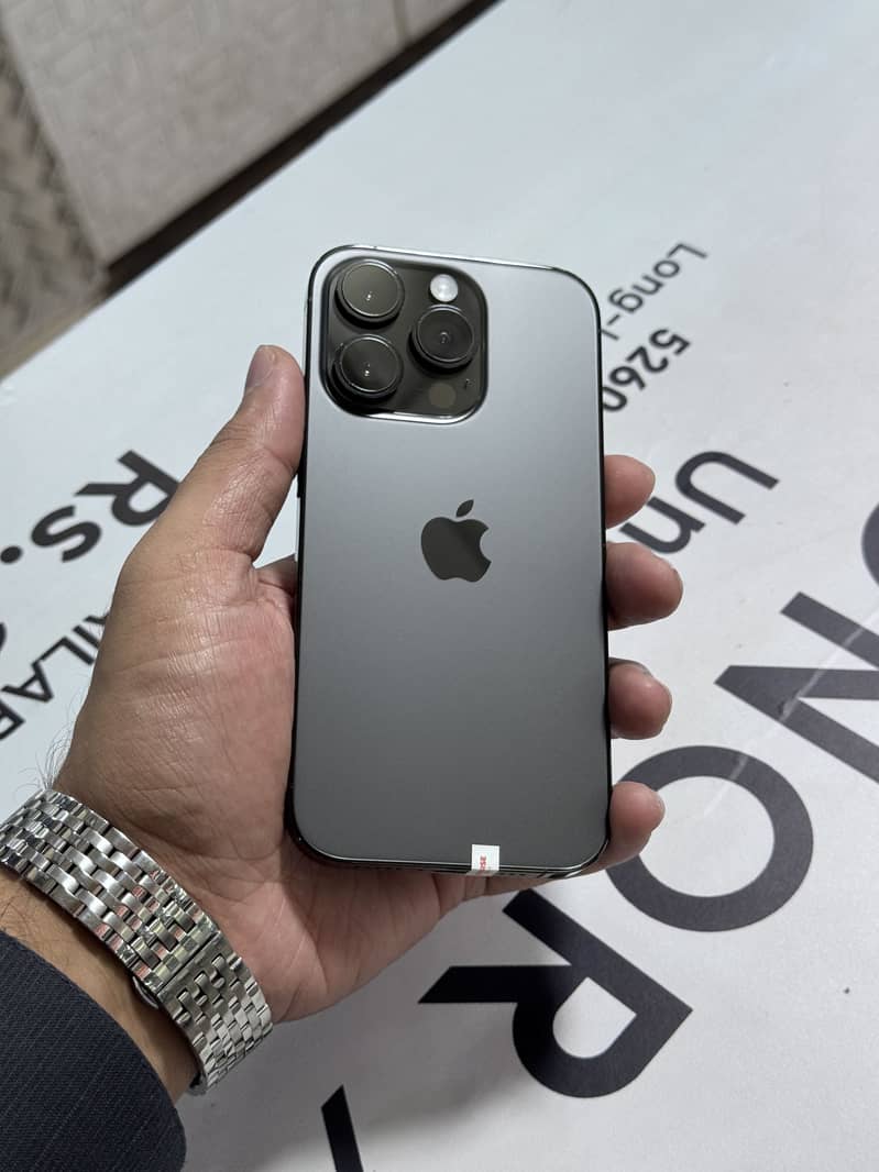 Iphone 14 pro PTA Approved 128 GB

                                                            alt=