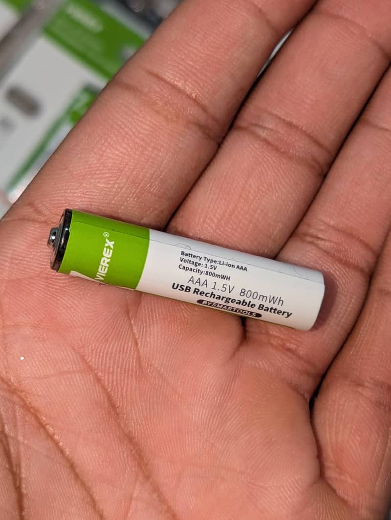 AA & AAA 1.5V Type c Rechargeable Lithium Battery 2800mWh in lahore

                                                            alt=