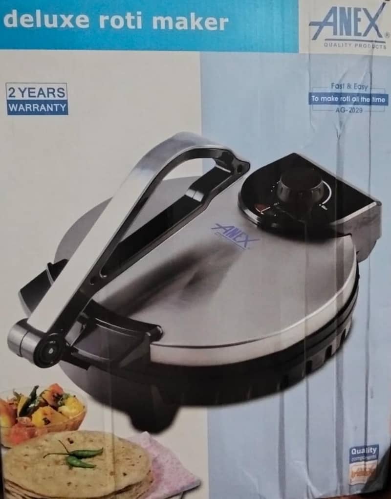 ANEX Non-stick Roti Maker | Easy & Fast Cooking

                                                            alt=
