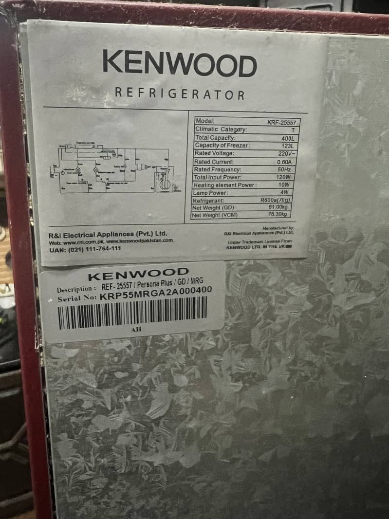 Kenwood 15 Cubic Feet Refrigerator | Glass Door Edition

                                                            alt=