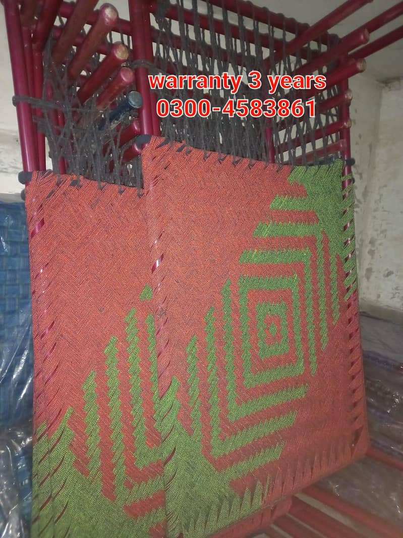 heavy weight charpai (3 years warranty)

                                                            alt=