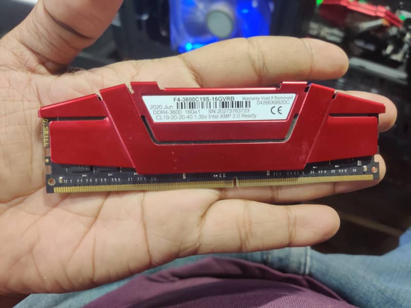 Used GSkill 16gb 3600Mhz Heatsink Gaming Ram

                                                            alt=