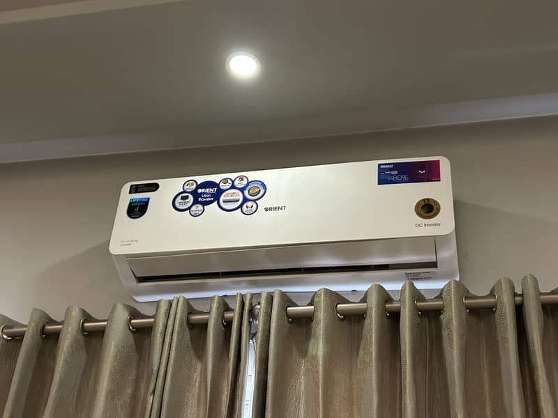 Orient 1.5 Ton Ultron King DC Inverter | Heat & Cool | New Condition

                                                            alt=