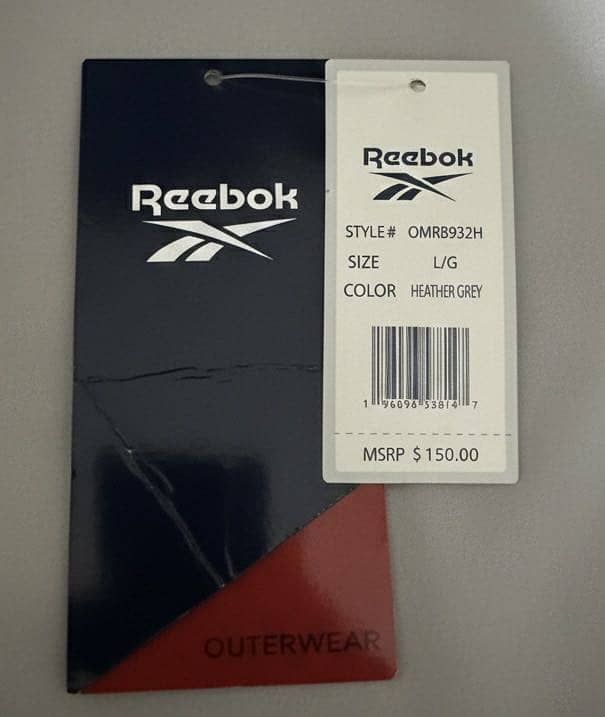 Reebok original grey jacket

                                                            alt=