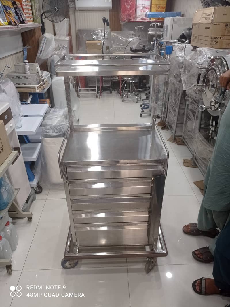 Crash Cart – Emergency Trolley Stainless Steel Crash Cart Drawers

                                                            alt=
