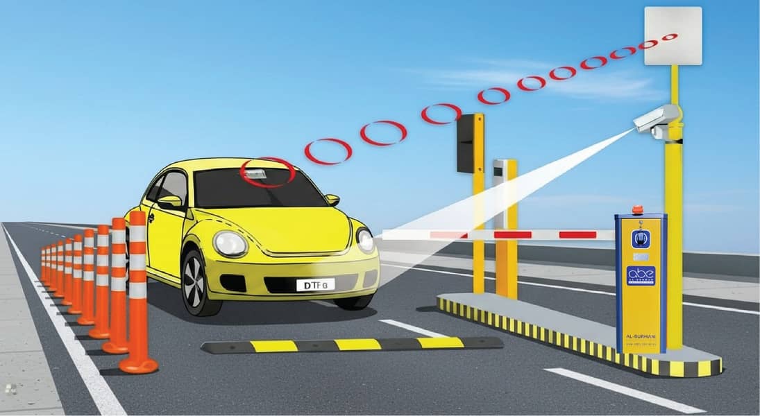 Boom Barrier with Integrated UHF RFID E-Tag System

                                                            alt=