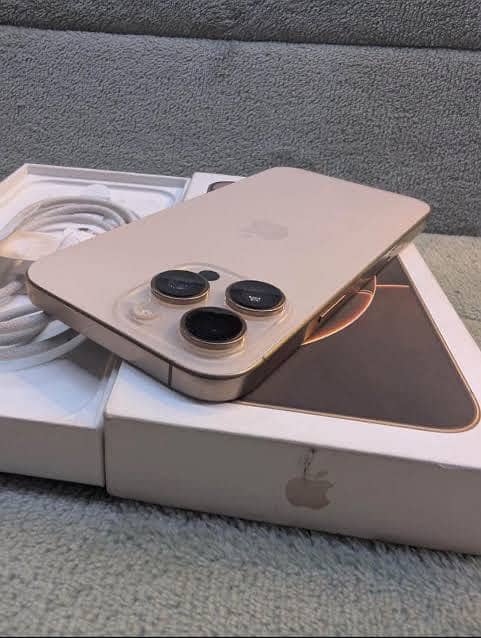 iPhone 16 Pro Max 256GB – Factory Unlocked – Desert Titanium – 10/10

                                                            alt=