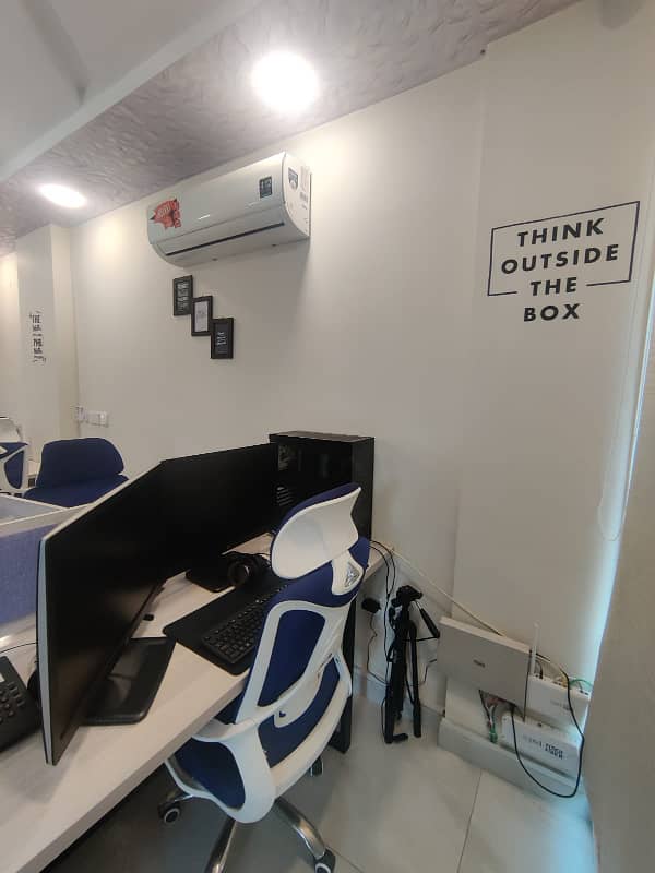 5 Marla Fully Furnished Ground Floor Office Available For Rent In Rafi Block Sector E Bahria Town Lahore

                                                            alt=