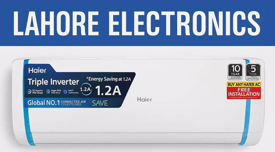 Haier Ac 1.5 Ton On Easy Installment only Lahore

                                                            alt=