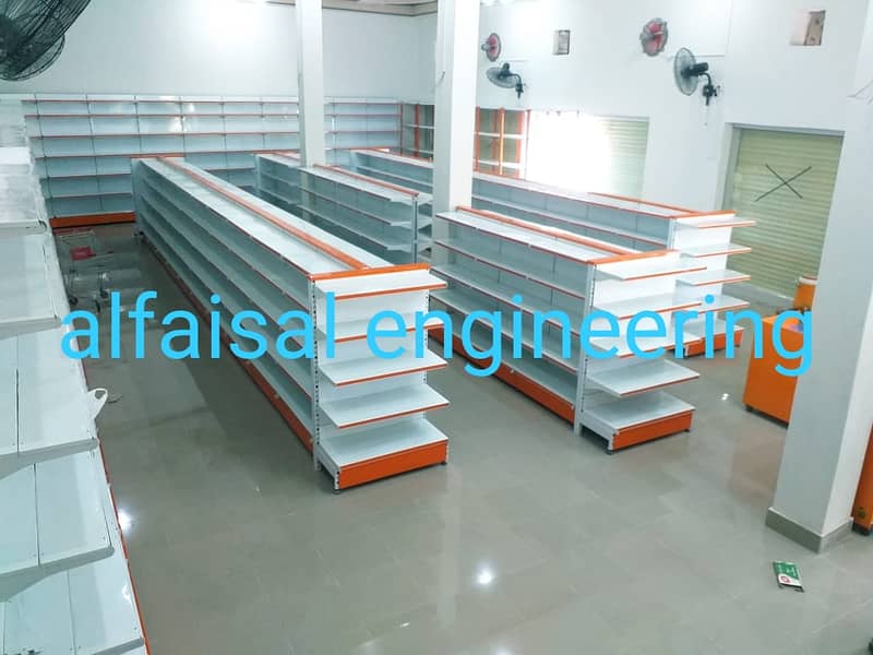 Super store racks/ wall rack/ Gondola Rack/ Cash Counter/ Trolleys

                                                            alt=