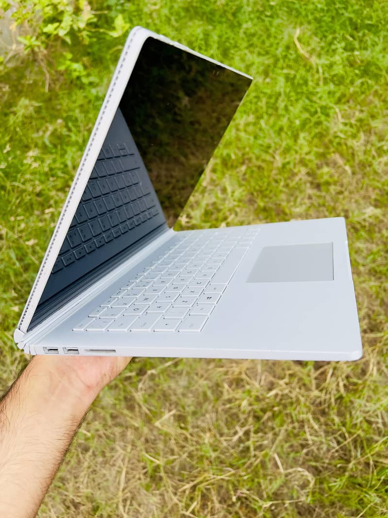 Surface book i7 8th with 6 GB Nvidia GeForce Card Touch and Detachable

                                                            alt=